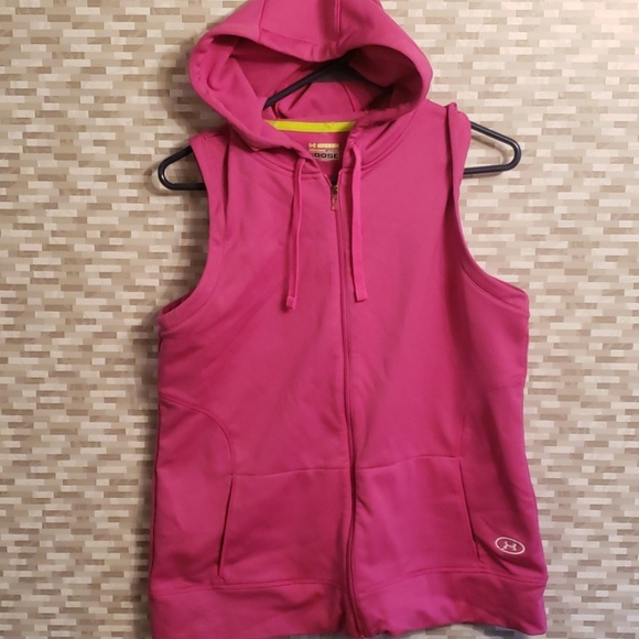 Under Armour Jackets & Blazers - Under Armour sleeveless hooded vest